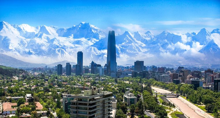 Santiago de Chile es la capital del país Foto: Shutterstock
