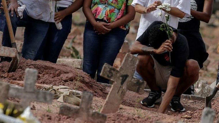 Para muchos expertos, Brasil se ha convertido en el epicentro mundial de la pandemia de covid-19. Foto: EPA