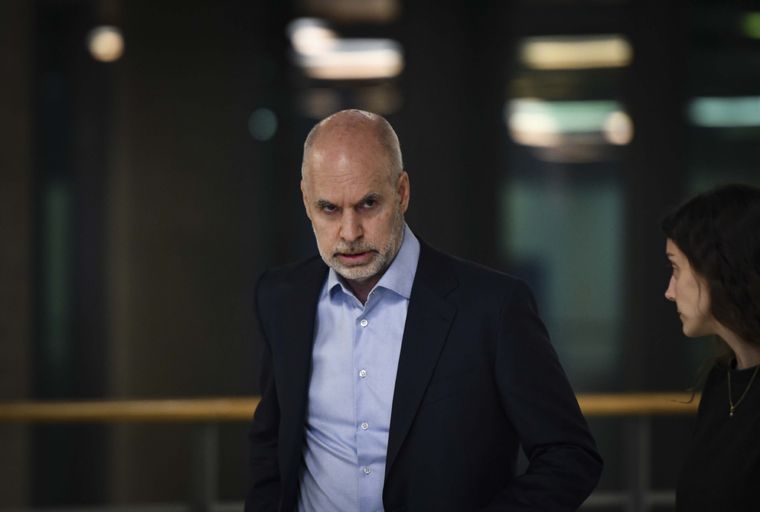 Larreta se mostró en contra de entregarle el PRO a Milei al igual de avanzar en un cogobierno con La Libertad Avanza Foto: Télam