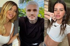 El conflicto entre Wanda Nara, Mauro Icardi y la China Suárez sigue creciendo y los hijos de los involucrados tomaron protagonismo Foto: Instagram @wanda_nara @mauroicardi @sangrejaponesa.