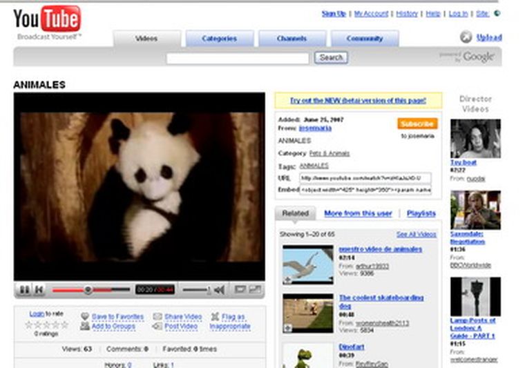 Sólo te permite editar tus propios videos. Foto: web