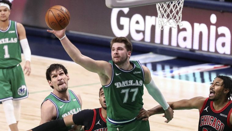 Luka Doncic hizo de todo pero no alcanzó para vencer a los Bulls.