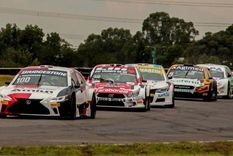 Reutemann encabeza el pelotón del Top Race Foto: Top Race