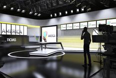 Una modelo la pasó muy mal en un programa de canal América.