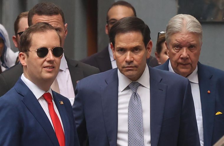 Marco Rubio habló desde la India.