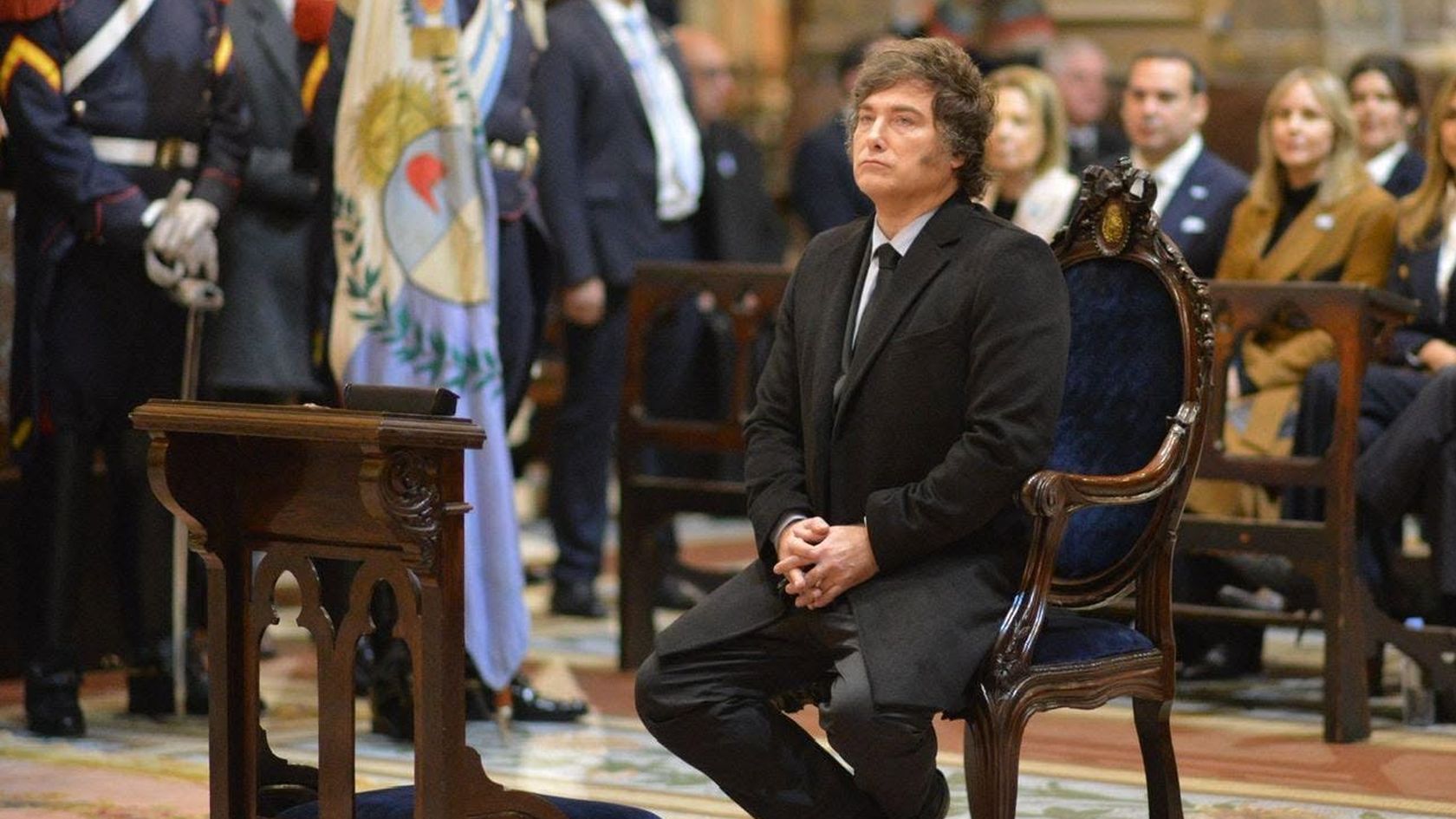 Frente a Milei el arzobispo denunció la corrupción y usó una frase de Messi para pedir la unión nacional