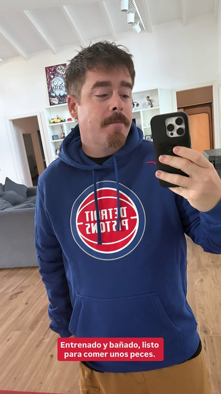 El cambio de Migue Granados. Cr&eacute;ditos: Instagram