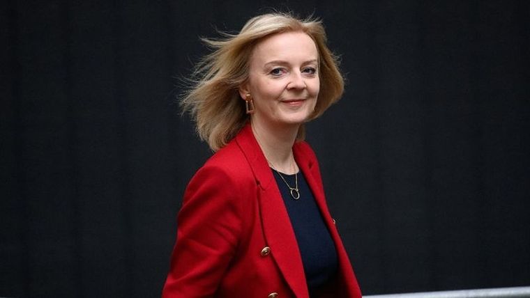 Liz Truss está en su derecho. Foto: GETTY IMAGES