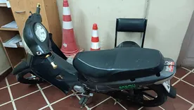 La moto fue recuperada tras un operativo en Plaza Marcos Burgos, en Las Heras.