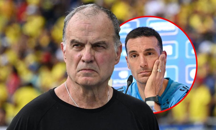 Scaloni le se refirió a la influencia de Bielsa. Foto: MDZ