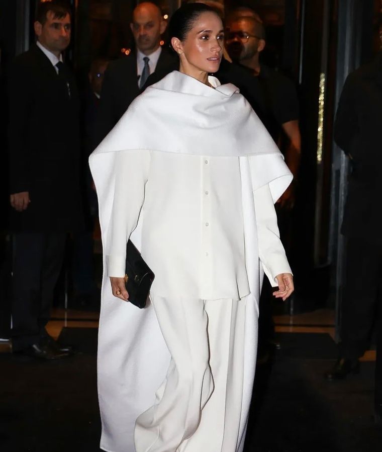 Meghan Markle y su apuesta chic. Meghan Markle y su apuesta chic.