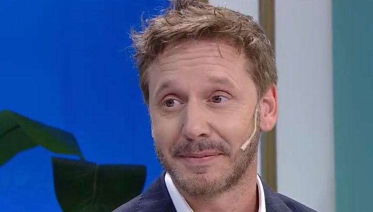 El actor recibió la pregunta al hueso de Mirtha y se sorprendió. Foto: Captura de pantalla: El Trece