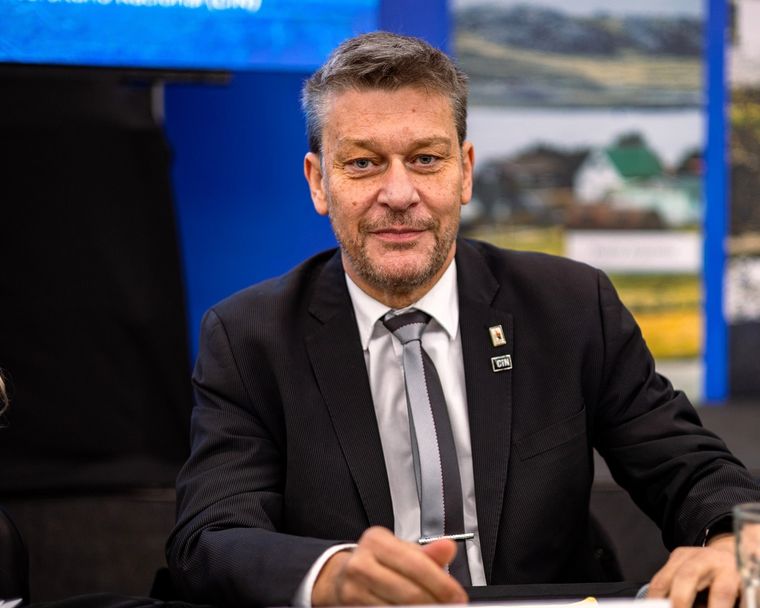 El titular del CIN, Oscar Alpa