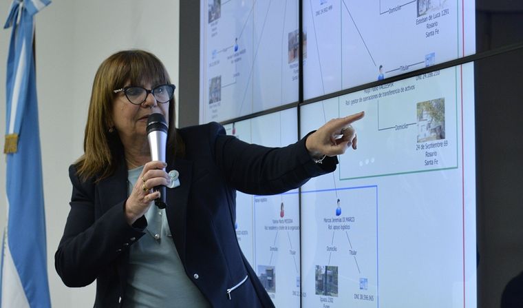 La ministra Patricia Bullrich Foto: Ministerio de Seguridad