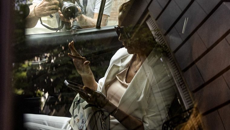 La ex primera dama Fabiola Yañez Foto: EFE