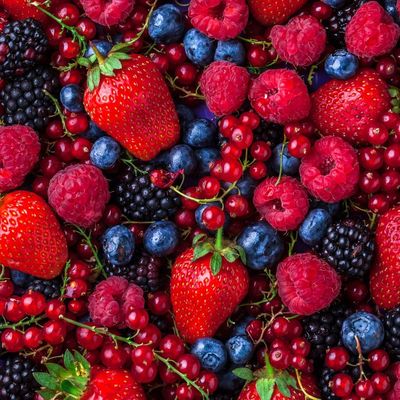 200 g de frutos rojos (frescos o congelados)