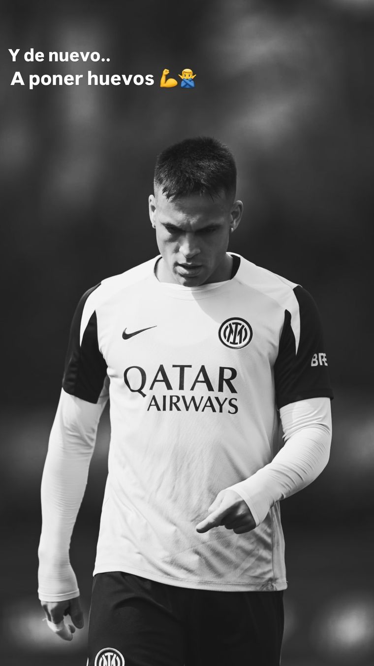 El mensaje de Lautaro Martínez en Instagram tras confirmarse su lesión. El mensaje de Lautaro Martínez en Instagram tras confirmarse su lesión.