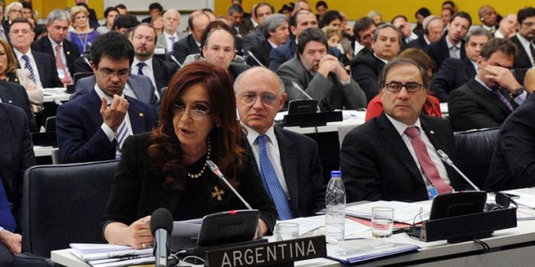Cristina, en su discurso ante la ONU.