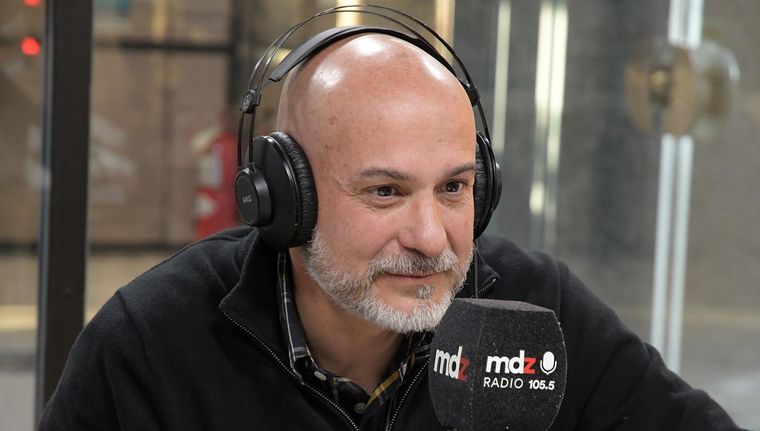 Emiliano Zarco, dirigente de Godoy Cruz. Foto: Rodrigo DAngelo / MDZ