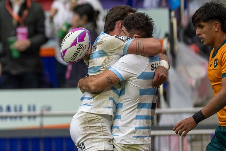 Los Pumas 7s tienen calendario para Singapur. Foto: @LosPumas7s