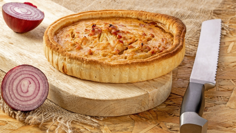 Receta de tarta de cebolla argentina ideal para el almuerzo o cena
