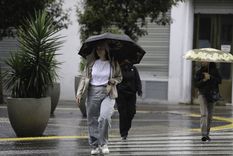 Este lunes, la lluvia volvería a caer en la Ciudad Foto: Noticias Argentinas