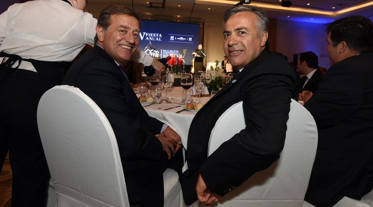 Rodolfo Suarez y Alfredo Cornejo. Socios políticos. Rodolfo Suarez y Alfredo Cornejo. Socios políticos.