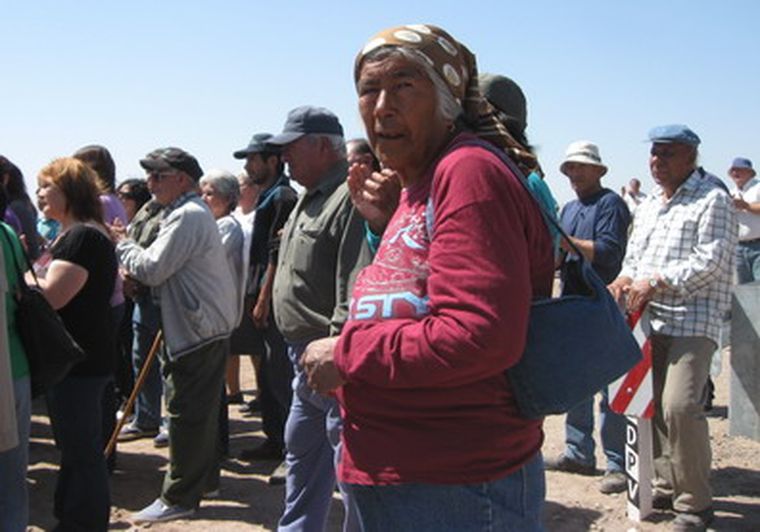 Habitantes de Colonia San Jorge, la localidad que recobró la esperanza. Foto: Carlos Fernández/MDZ