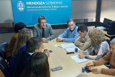 La reunión de este lunes Foto: AmProS