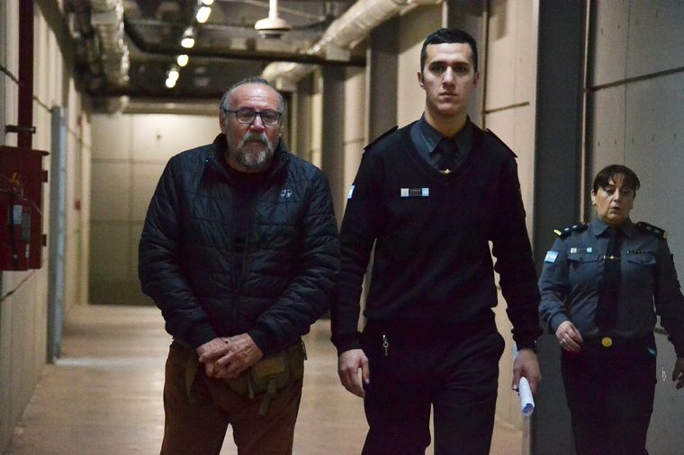 Cacho Garay fue trasladado a San Felipe Foto: Fernando Martínez/SIJUM