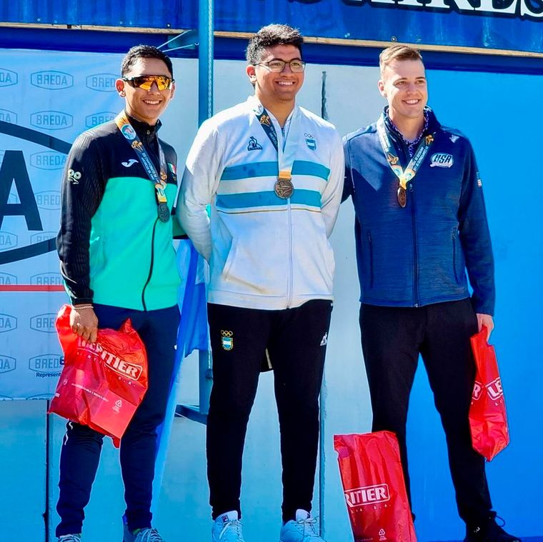 Julián Gutiérrez será el primer catamarqueño en participar de unos Juegos Olímpicos. Foto: @enardinfo