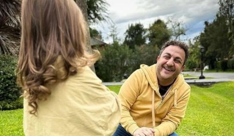 Diego Topa cuenta como es su relación con la mujer que dio a luz a su hija Foto: Captura de Instagram