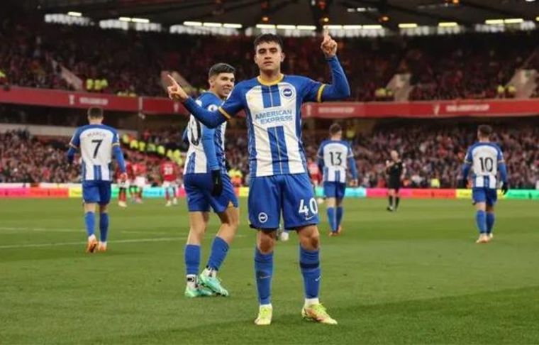 Facundo Buonanotte anotó un auténtico golazo Foto: @OfficialBHAFC
