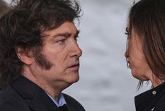Milei y Villarruel son las dos figuras más altas del Gobierno. Foto: EFE