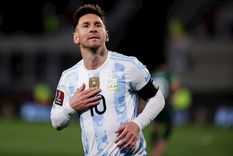Lionel Messi, capitán de la selección argentina. Foto: EFE