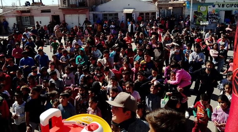 Una multitud disfrutó de la fiesta en La Favorita. Foto: Zulema Olivares.