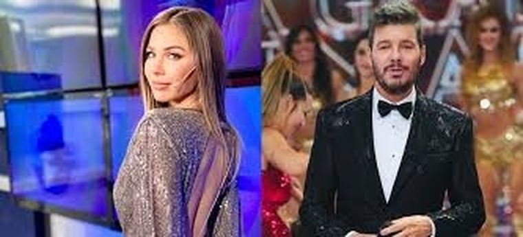 Romina Malaspina y Marcelo Tinelli