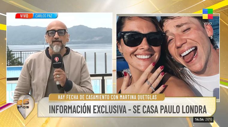 El artista se casará con su pareja. El artista se casará con su pareja.