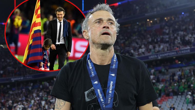 Luis Enrique recordó a su hija Xana tras ganar la Champions con el PSG.
