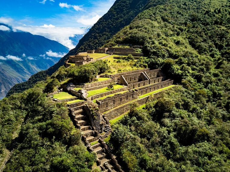 Esta ciudad del Imperio Inca se encuentra oculta entre la selva y Los Andes Foto: shutterstock