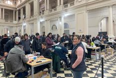 Escrutinio definitivo de las Paso 2023, en el Pasaje Dardo Rocha de La Plata Foto: MDZ Jose Luis Carut