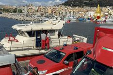 Las aguas de Sicilia, protagonistas del hundimiento del yate de lujo. Foto: EFE