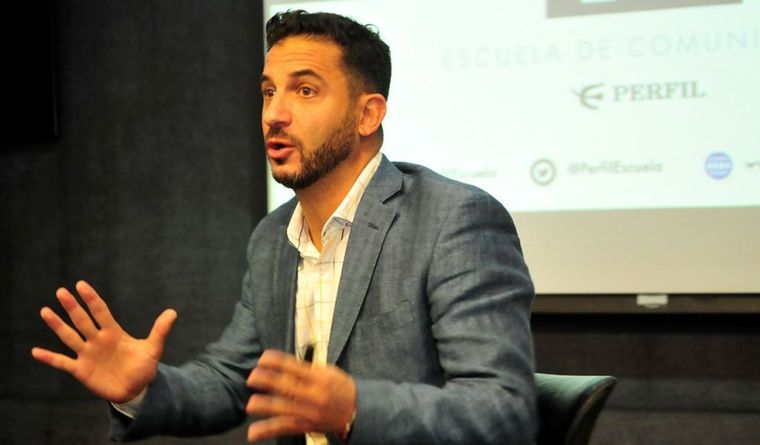 El vicepresidente del Banco Nación, Matías Tombolini. Foto: elintransigente.com