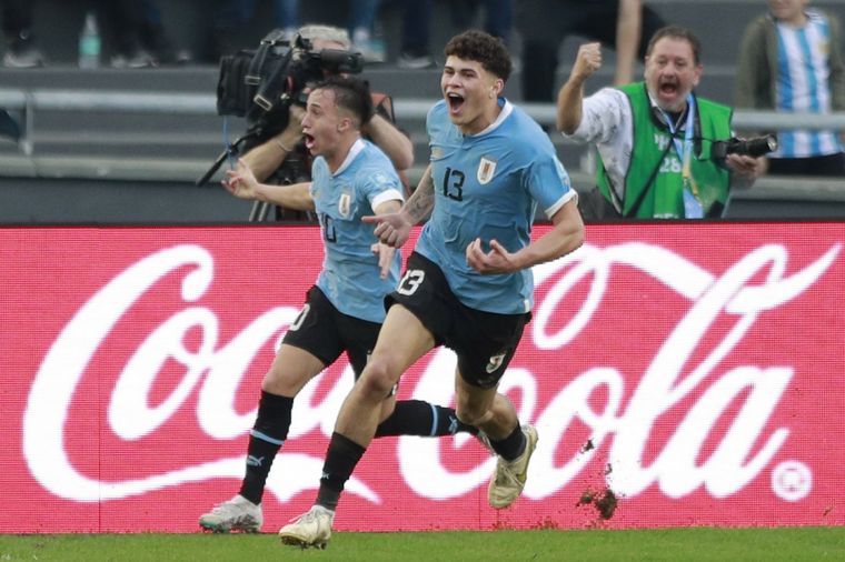 La Celeste se metió en la final del Mundial Sub 20. Foto: EFE