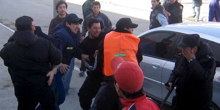 Serios incidentes en el acto de Cristina Foto: NA