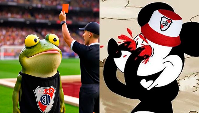 Las redes estallaron tras la nueva derrota de River.