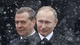 Dimitri Medvedev y Vladimir Putin, líderes de Rusia. Foto: EFE Dimitri Medvedev y Vladimir Putin, líderes de Rusia. Foto: EFE
