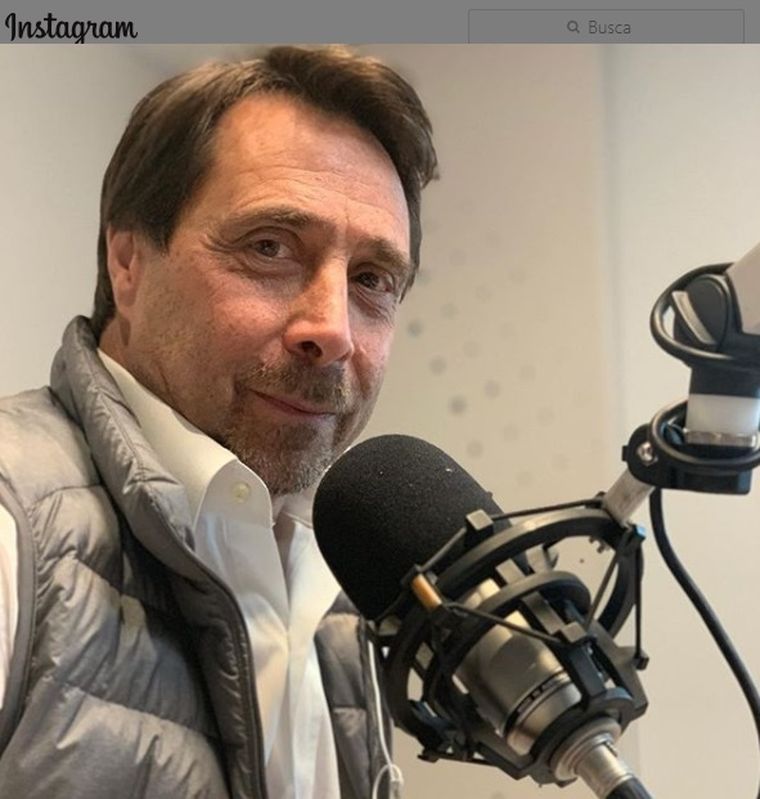 Tras el ataque, Feinmann habló con los medios. Tras el ataque, Feinmann habló con los medios.