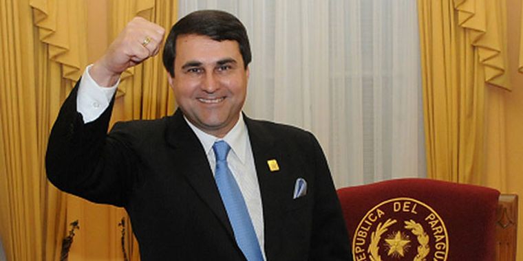 Federico Franco fue vicepresidente y proviene del Partido Liberal.