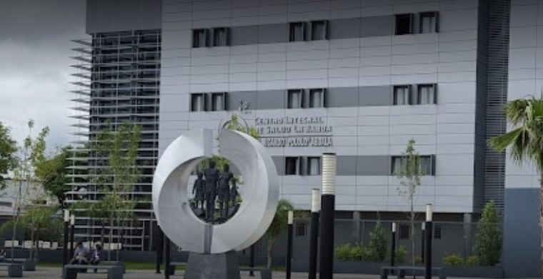 La pequeña está internada en el Centro de Salud de La Banda